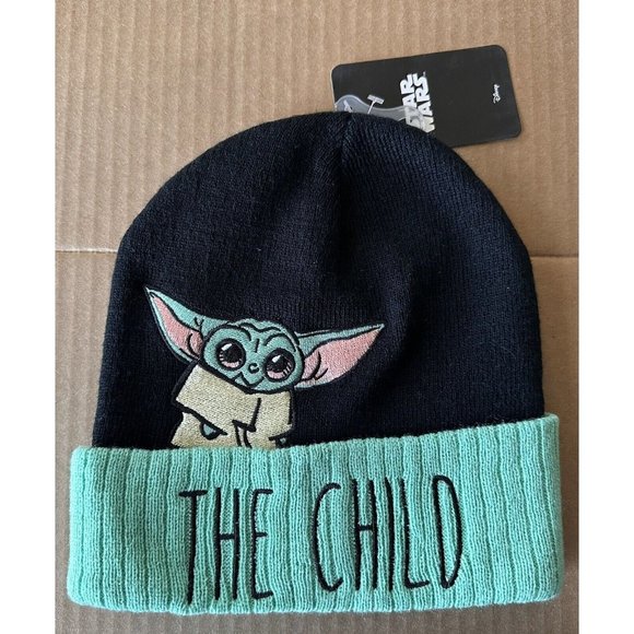 Bioworld Disney Star Wars The Mandalorian Grogu Baby Yoda The Child Beanie Hat - Picture 1 of 2